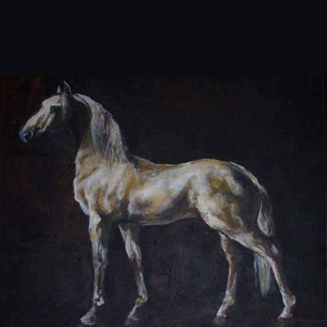 peinture chevaux interieurs