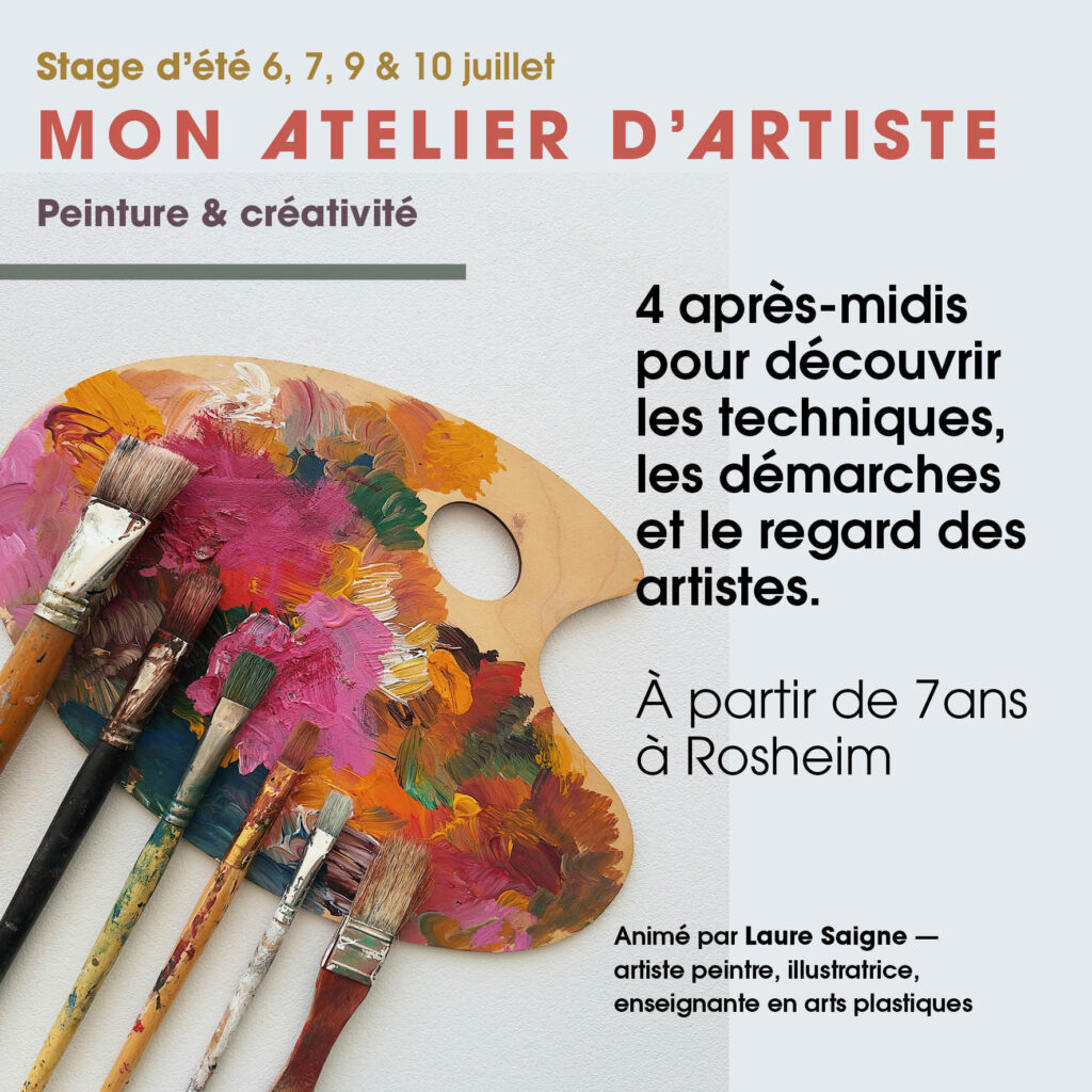 Stages d'été les 6,7,9 et 10 juillet
et les 16 & 17 juillet